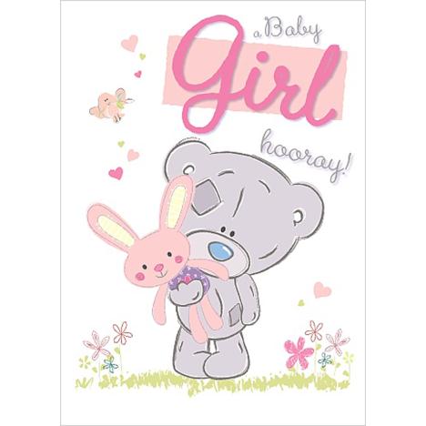 New Baby Girl Tiny Tatty Teddy Me to You Bear Card £1.79